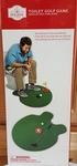 Holiday Time Toilet Golf Game W/putting Green Mat, Putter, Balls. Fixed Price $29.99.