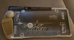 License Plate Frame Golf Club Chrome/painted New Cruiser Accessories. Fixed Price $17.99.
