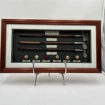 Framed Golf Shadow Box History Of Evolution Irons Clubs Balls Display. Fixed Price $48.00.