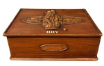 Vintage Country Club Collection Golf Wooden Trinket Box Desk Organizer. Fixed Price $24.99.