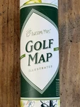 Awesome Maps Illustrated World Golf 22 X 38 Matte Finish 500 Courses & Info. Fixed Price $29.99.