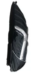 Tommy Armour Scot 2-WHEEL Golf Clubs Travel Cover, Black,silver And White. Fixed Price $130.00.