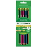 Ticonderoga Wooden Pencils, Pre-sharpened, #2 Count (pack Of 18), Metallic. Fixed Price $17.21.