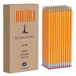 Bay State Importers #2 Hb Pencils Bulk 50 Pack Pre-sharpened Yellow Wood Pe.... Fixed Price $15.76.
