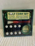 Vintage 2005 Golf Theme Charcoal Companion Corn Cob Set Picnics. Fixed Price $12.50.