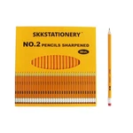 Skkstationery 50 Pcs Pre-sharpened Pencils, With Eraser Top.... Fixed Price $17.21.