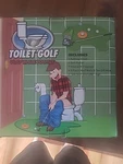 Classic Toilet Game Novelty Mini Potty Putting Bathroom Golfing Toy Set. Fixed Price $14.99.