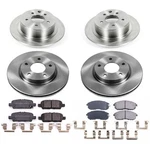 Powerstop Oe Stock Replacement Low-dust Ceramic Brake Pad And Rotor Kit. Fixed Price $245.21.