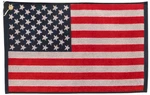 Jp Lann Golf Usa Flag Towel - Jacquard Style, 16" X 24", Red/white/blue. Fixed Price $38.46.
