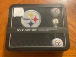 Pittsburgh Steelers Nfl Golf Gift Set- Balls Towel Divot Tool New Sealed. Fixed Price $29.99.