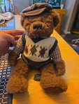 Russ Berrie Knickers Golfing Teddy Bear Plush Stuffed Animal 12". Fixed Price $9.95.