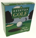 Desktop Golf Balls Clubs Lot 2 Fairway Sand Book Chris Stone Mini Kit Gag Gift. Fixed Price $9.49.