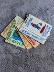 Vintage Spida Animal Golf Game (rare) Wagering Bag Tags Used. Fixed Price $24.99.