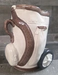 Vintage Ceramic Golf Bag Inarco Planter/pencil Holder 6"H. Fixed Price $21.45.