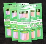 (6) Ticonderoga Pastel #2 Sharpened Hb Pencils 10 Pack School College Homework. Fixed Price $17.99.