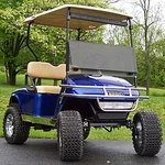 Ezgo Txt Golf Cart Windshield 3/16 Inch Tinted Fold Down Fits 1994.5 - 2013. Fixed Price $137.99.