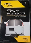 Custom Spare Tire Cover #75170 Model 8 In White, 31" - 31.75" Wheel. Fixed Price $19.99.