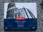 Derwent Graphic Pencils, Metal Tin, 24 Count (34202). Fixed Price $27.99.