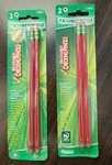 Ticonderoga Red Erasable Checking Pencils Pre-sharpened 2PK 13901. Fixed Price $8.99.