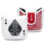 Golf Club Head Covers For Driver Cover, Fairway Wood Hybrid Ace Skull. Fixed Price $39.99.