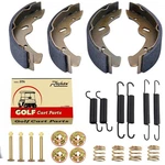 Golf Cart Brake Shoes Pads And Springs Kit Ezgo 1996-UP Yamaha 1993-UP Models. Fixed Price $46.75.