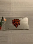 Chicago Bears Nfl Laser Cut License Plate Rico. Fixed Price $30.00.