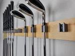 Golf Club Wall Mount Holder 8 Pack Display Rack Organizer Gray 10MM. Fixed Price $17.44.