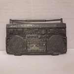 Travis Barker Famous Stars And Straps Boombox Radio Belt Buckle 5" 3". Fixed Price $24.99.