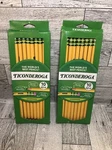 Lot Ticonderoga - Soft Black Lead Pencils No. Yellow 20 (33892). Fixed Price $9.40.