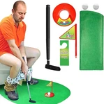 Huobi Toilet Golf-perfect Putting Game For Avid Golfers+do Not Disturb Sign 13Z. Fixed Price $12.95.
