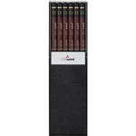 Uni Wooden Pencil, 6H, Box Of 12 Count (pack 1), Brown, Black. Fixed Price $43.17.