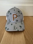 Puma White Gray Trucker Adult 110 Adjustable Cap Hat, New. Fixed Price $22.00.