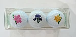 Nib Enjoylife Golf Balls Set Of 3 Special Occasion Flowers Floral 2000. Fixed Price $10.00.