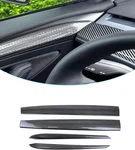 Glossy Carbon Fiber Dashboard Cover And Front Door. Fixed Price $75.97.