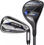 Cobra Air-x Hybrids Irons Set 4H 5H 6-PW Graphite Regular Rh Blue Black. Fixed Price $898.98.