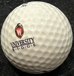 University Ridge Golf Club Logo Ball Madison Wi. Fixed Price $6.99.