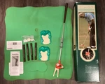 Vintage Arnold Palmer Indoor Golf Game Complete With Original Box 1993 Usa Made. Fixed Price $45.00.