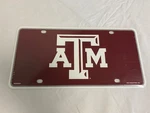 Ncaa Collegiate Team License Plate (texas A&m Aggies, Logo) New. Fixed Price $11.99.