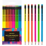 Redvanta Pre-sharpened Pencils #2 Hb For Kids, Count (pack Of 12), Neon. Fixed Price $18.98.