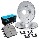 WGWH1-80044 R1 Concepts 2-WHEEL Set Brake Disc And Pad Kits Front For Protege. Fixed Price $167.05.