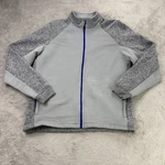Footjoy Jacket Mens Large Gray Hybrid Fleece Full Zip Golf Titleist Performance. Fixed Price $39.99.