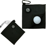 Magnetic Golf Towel With Clip, Microfiber Waffle Design - Small, Black. Fixed Price $17.35.