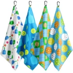 4 Pcs Soft Dinkball Towels 15X17 Inch Sweat Absorbent Fast Drying With Clip. Fixed Price $28.01.