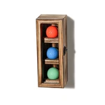 Freezing Point Golf Ball Display Case Small Wood Shadow Box Wall Ra... Fast Ship. Fixed Price $29.99.