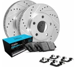 Premium Rear Brake Rotor Kit For 2005-2012 Nissan Pathfinder New Old Stock. Fixed Price $139.95.