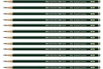 Faber-castell Pencils, 9000 Graphite Art 12 Count (pack Of 1), Black. Fixed Price $14.02.