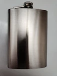 Maxam Stainless Steel 8OZ. Pocket Screw Cap Flask Brand New. Fixed Price $6.09.