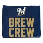 Milwaukee Brewers Rally Towel 15X18 Mlb Sports Fan Baseball Team Hand Blue Rag. Fixed Price $8.99.