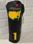 New Augusta Masters Black Driver Headcover - Leather Waterproof. Fixed Price $49.95.