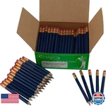 Graphite Royal Blue Half Pencils Sharpened Hex Golf Score. Fixed Price $66.45.